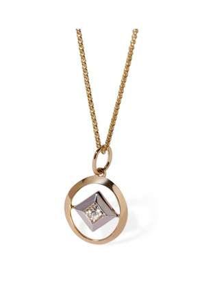 Annoushka Yellow Gold And Diamond Birthstone Necklace