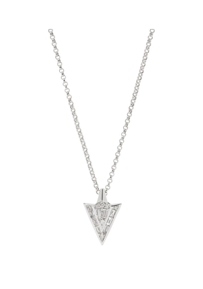Annoushka White Gold And Diamond Flight Arrow Necklace