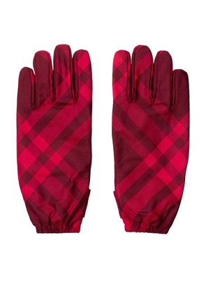 Burberry Check Gloves