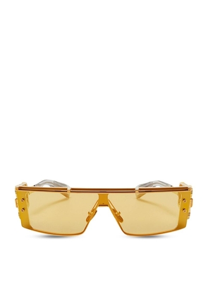Balmain Eyewear Rectangular-Frame Wonder Boy Iii Sunglasses