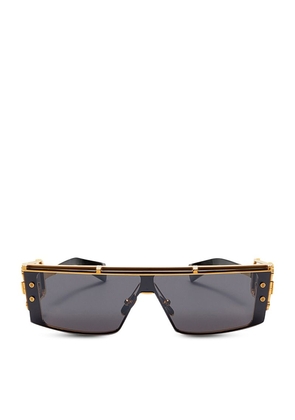 Balmain Eyewear Rectangular-Frame Wonder Boy Sunglasses