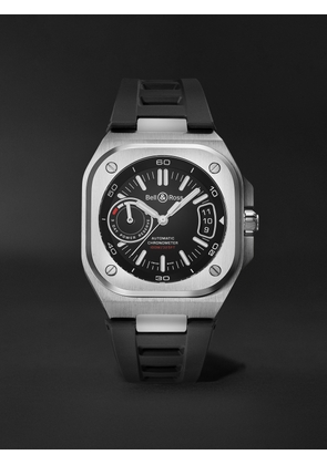 Bell & Ross - BR-X5 Automatic Chronometer 41mm Steel and Rubber Watch, Ref. No. BRX5R-BL-ST/SRB - Men - Black