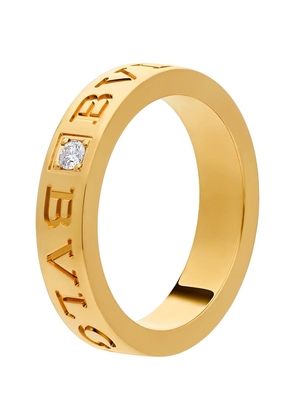 Bvlgari Yellow Gold And Diamond B.Zero1 Ring