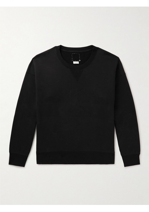 Visvim - Ultimate Jumbo SB Cotton-Jersey Sweatshirt - Men - Black - 1