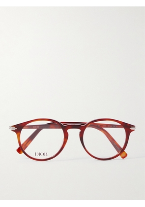 Dior Eyewear - DiorBlackSuitO R6I Round-Frame Tortoiseshell Acetate Optical Glasses - Men - Tortoiseshell