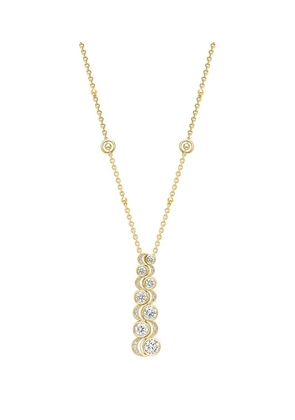 Boodles Yellow Gold And Diamond Over The Moon Necklace