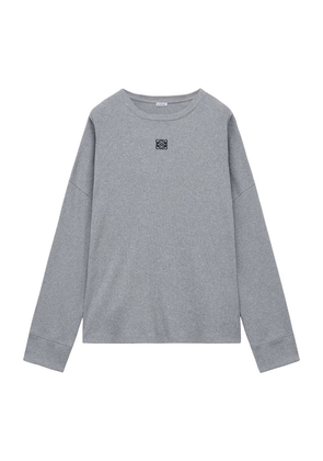 Loewe Anagram Long-Sleeve T-Shirt