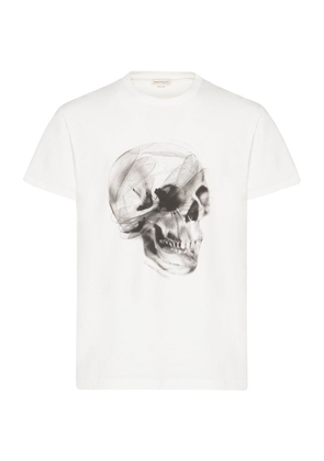 Alexander Mcqueen Dragonfly Skull T-Shirt