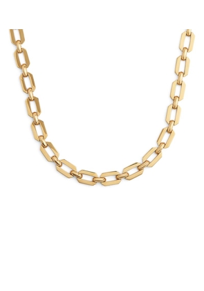 Shay Yellow Gold Geo Necklace