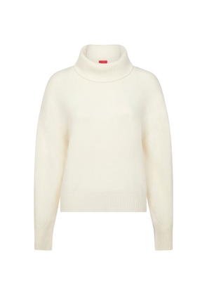 Cashmere In Love Cashmere Oversized Moss Rollneck Sweater