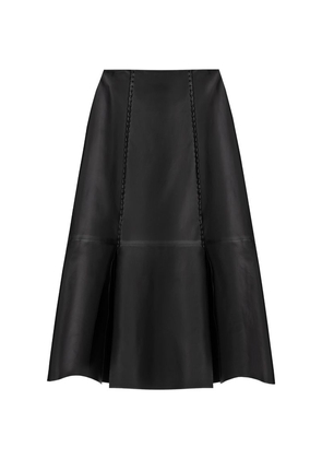 Aeron Lambskin Chateau Skirt