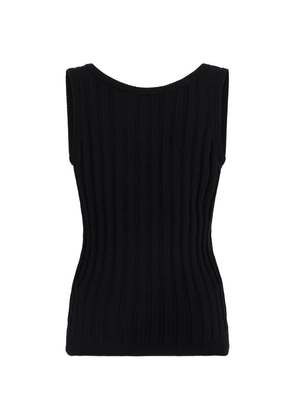 Cashmere In Love Ribbed Mara Tank Top