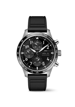 Iwc Schaffhausen X Mercedes-Amg Titanium Pilot'S Performance Chronograph Watch 41Mm
