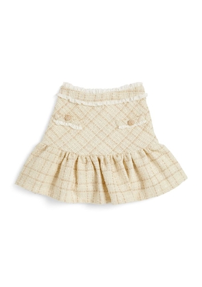 Patachou Tweed Frill-Trim Skirt (3-12 Years)