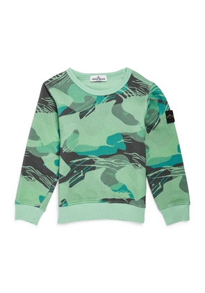 Stone Island Junior Camouflage Sweatshirt (4-14 Years)