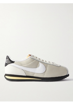 Nike - Cortez Leather and Mesh Sneakers - Men - Neutrals - US 5