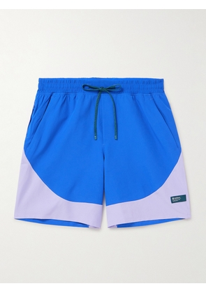 Lululemon - Pool Hybrid Pace Breaker Straight-Leg Mid-Length Mesh-Trimmed Shell Swim Shorts - Men - Blue - S