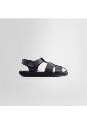 THE ROW WOMAN BLACK SANDALS