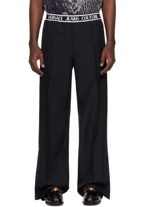 Versace Jeans Couture Black Formal Trousers