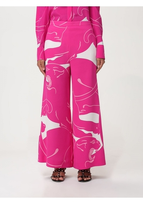 Trousers VALENTINO Woman colour Pink