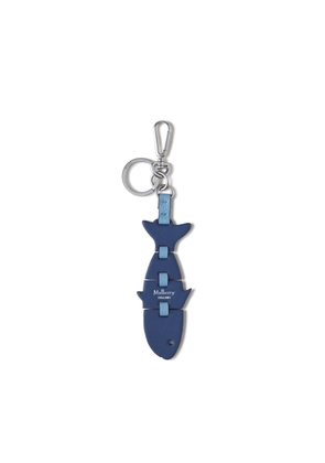 Mulberry Men's Puzzle Keyring - Fish - Pale Navy