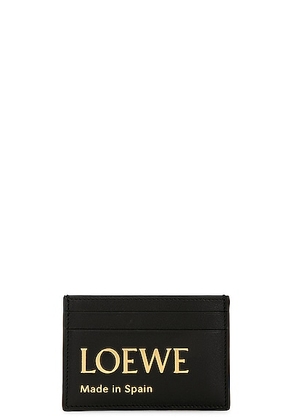 Loewe Mis Plain Cardholder in Black - Black. Size all.