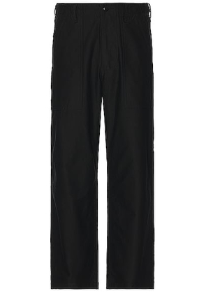 Beams Plus Mil Utility Trousers in Black - Black. Size M (also in ).