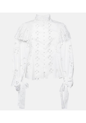 Susan Fang Broderie anglaise blouse