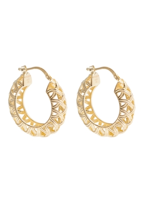Daisy London X Shrimps 18kt Gold-plated Hoop Earrings