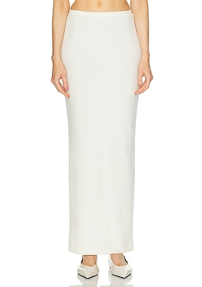 Eterne Emma Skirt in Cream - Cream. Size L (also in M, S, XL, XS).