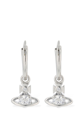 Nina Spark Crystal Hoop Earrings