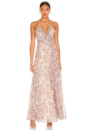 House of Harlow 1960 x REVOLVE Bloom Maxi Dress in Mauve. Size M.