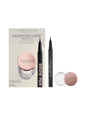 Anastasia Beverly Hills Laminated Brow Kit in Brown.