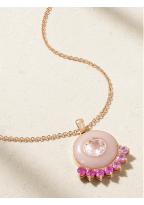 Emily P. Wheeler - + Net Sustain Anna 18-karat Recycled Rose Gold Multi-stone Necklace - One size