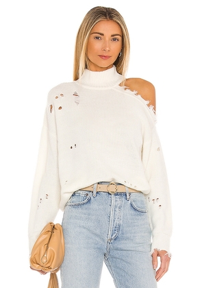 Lovers and Friends Arlington Sweater in White. Size M, S, XS.