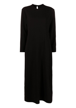Giuliva Heritage round-neck maxi dress - Black