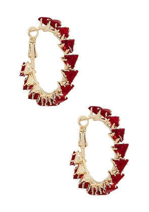 8 Other Reasons Ruby Hoops in Red.