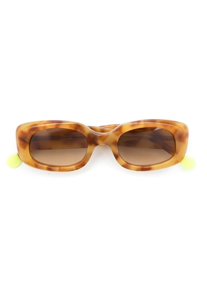 ESTILÉ tortoiseshell-effect square-frame sunglasses - Brown