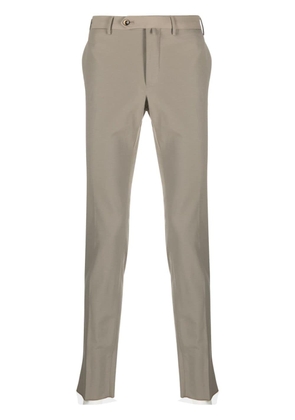 PT Torino slim-fit gabardine trousers - Grey