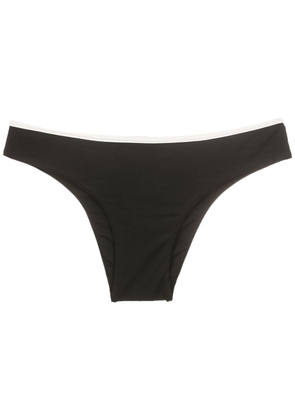 Lenny Niemeyer piped-trim bikini bottoms - Black