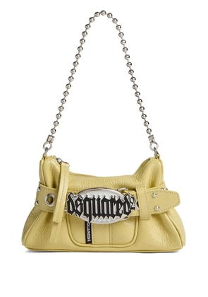 Dsquared2 Gothic leather shoulder bag - Yellow