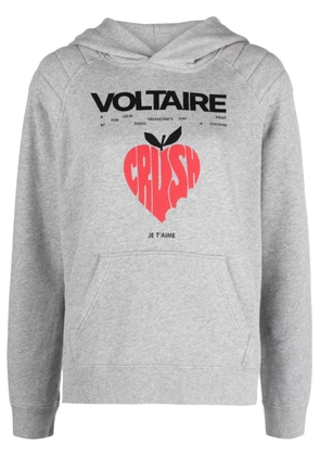 Zadig&Voltaire Evata Concert Crush mélange hoodie - Grey