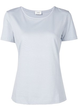 Egrey basic round-neck T-shirt - Blue