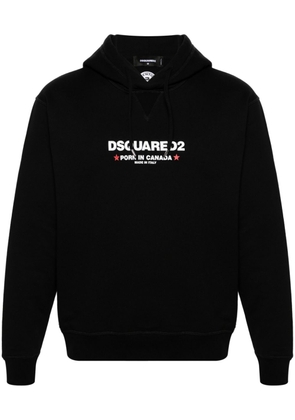 Dsquared2 Cool Fit cotton hoodie - Black