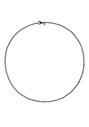 Dodo 9kt rose gold Bollicine necklace - Black