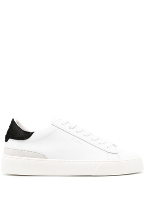 D.A.T.E. lace-up leather sneakers - White