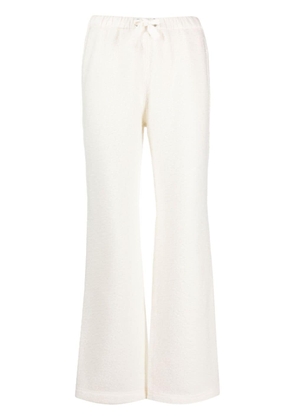 Parajumpers elasticated-waist sherpa fleece trousers - White