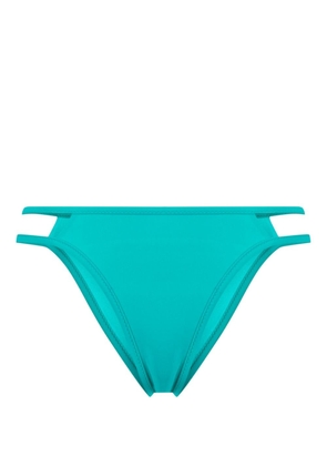 Moschino side tie detail bikini bottoms - Green