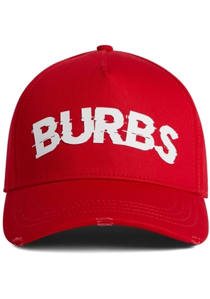 Dsquared2 Burbs printed baseball cap