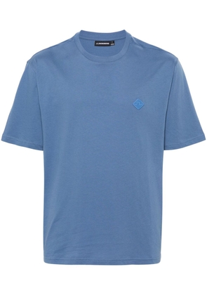 J.Lindeberg Hale logo-patch T-shirt - Blue